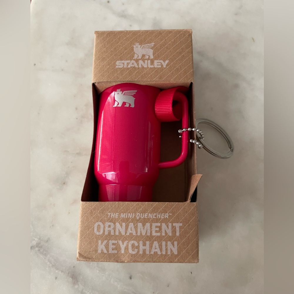 NEW - Stanley Cup 2024 Christmas Ornament in Pink